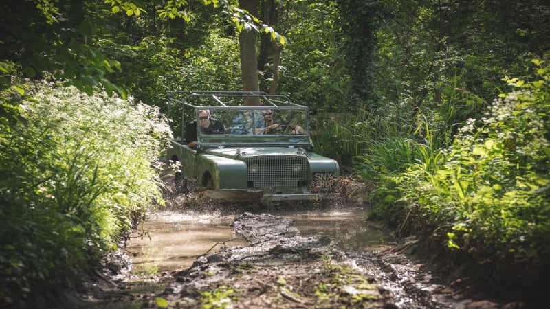 Original Land Rover launched in 1948 hits the road and mud again